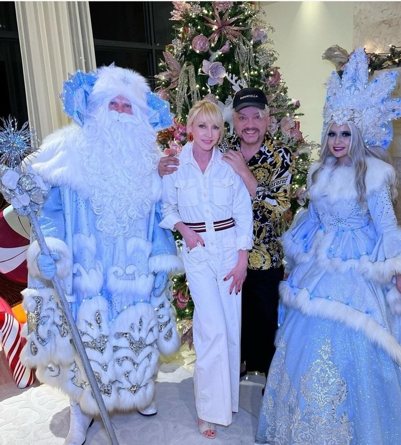 Кристина Орбакайте встретила Рождество с Киркоровым