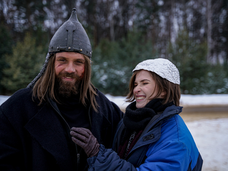 Роман Маякин не в первый раз снимается вместе с Лукерьей Ильяшенко