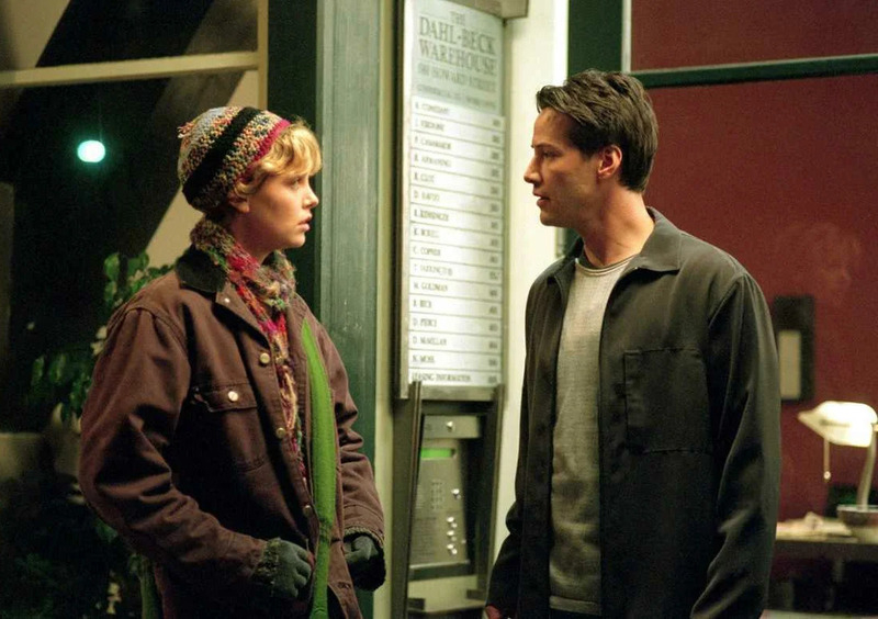 Киану Ривз с Шарлиз Терон в "Сладком ноябре"