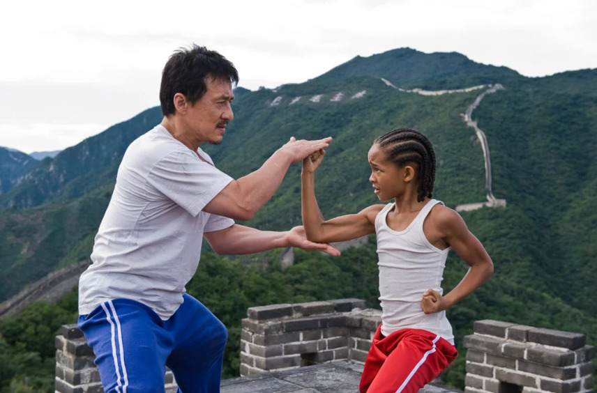 Джеки Чан и Джейден Смит