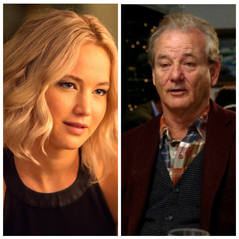 Дженнифер Лоуренс поклонница Билла Мюррея