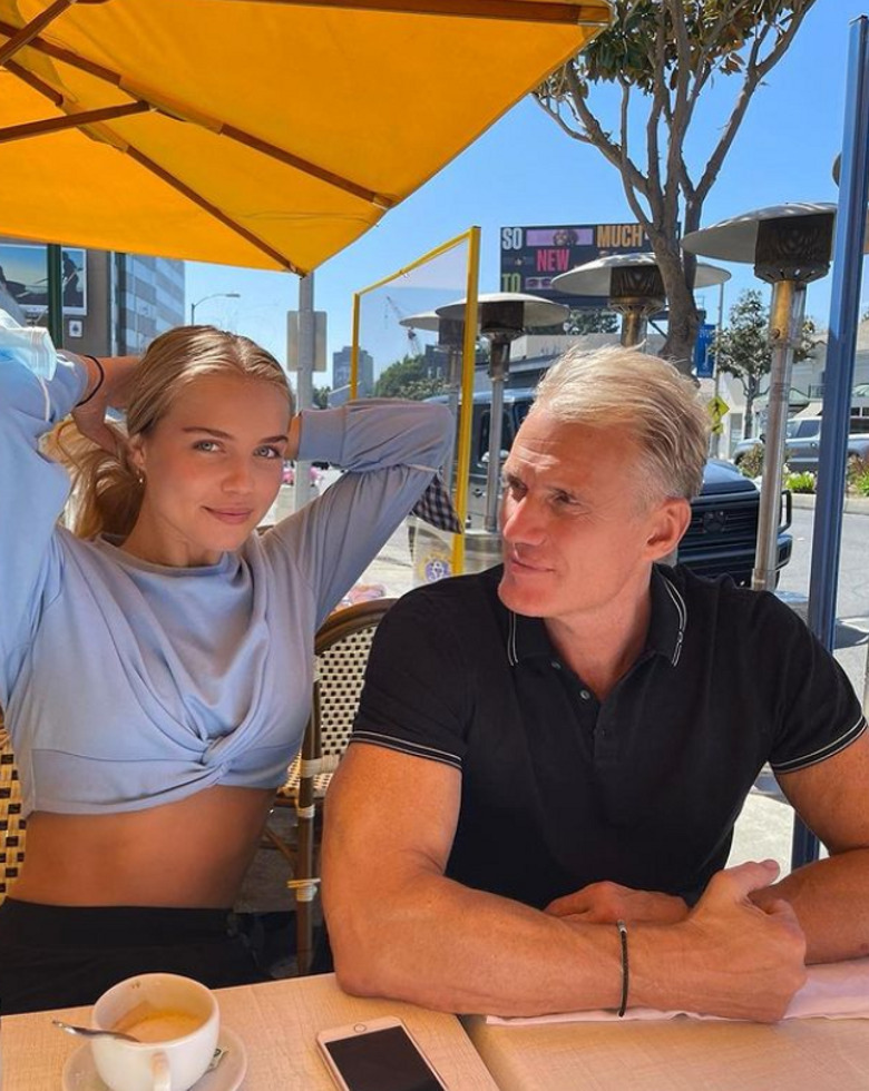 Ида Лундгрен с отцом Дольфом