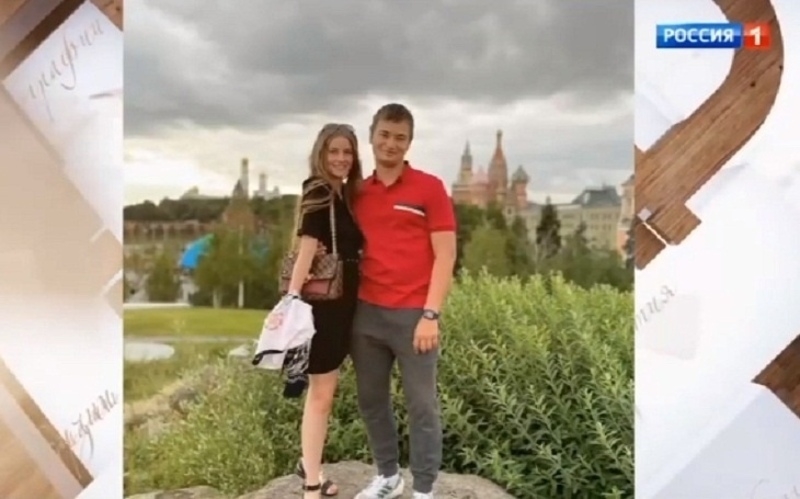 Леонид Мясников со своей избранницей