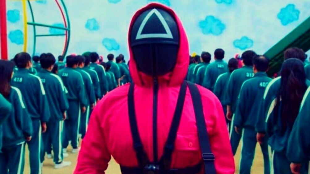 Кадр из сериала «Игра в кальмара»