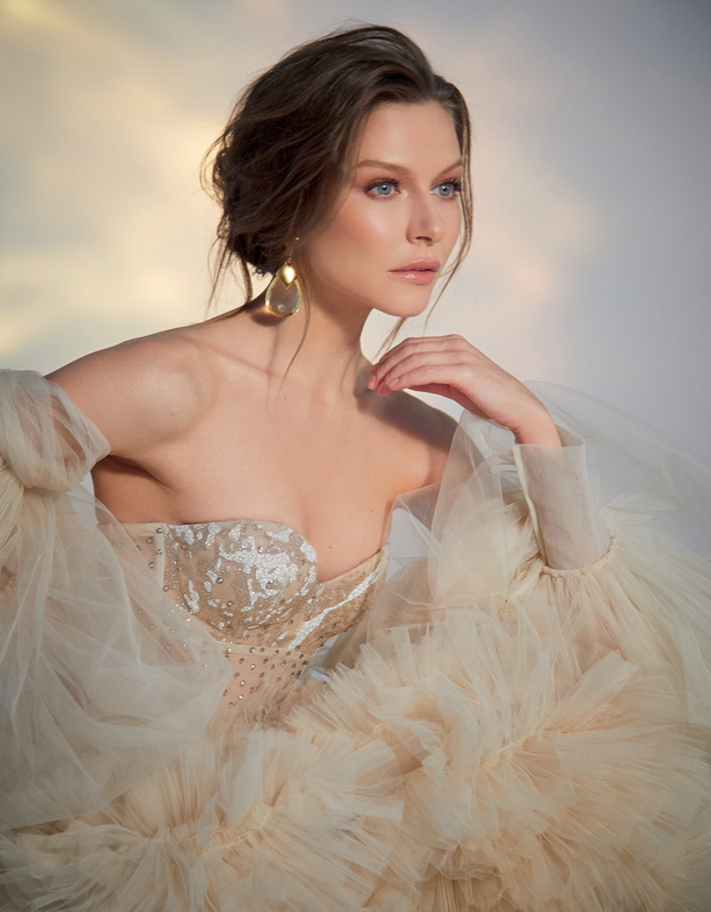 Платье, Sophie couture; украшения из коллекции vintage dream