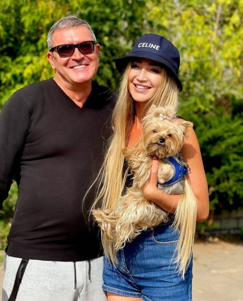 Ольга Бузова с отцом