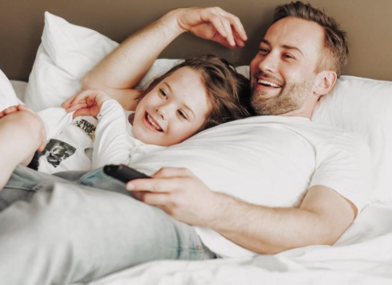 Дмитрий Шепелев с сыном