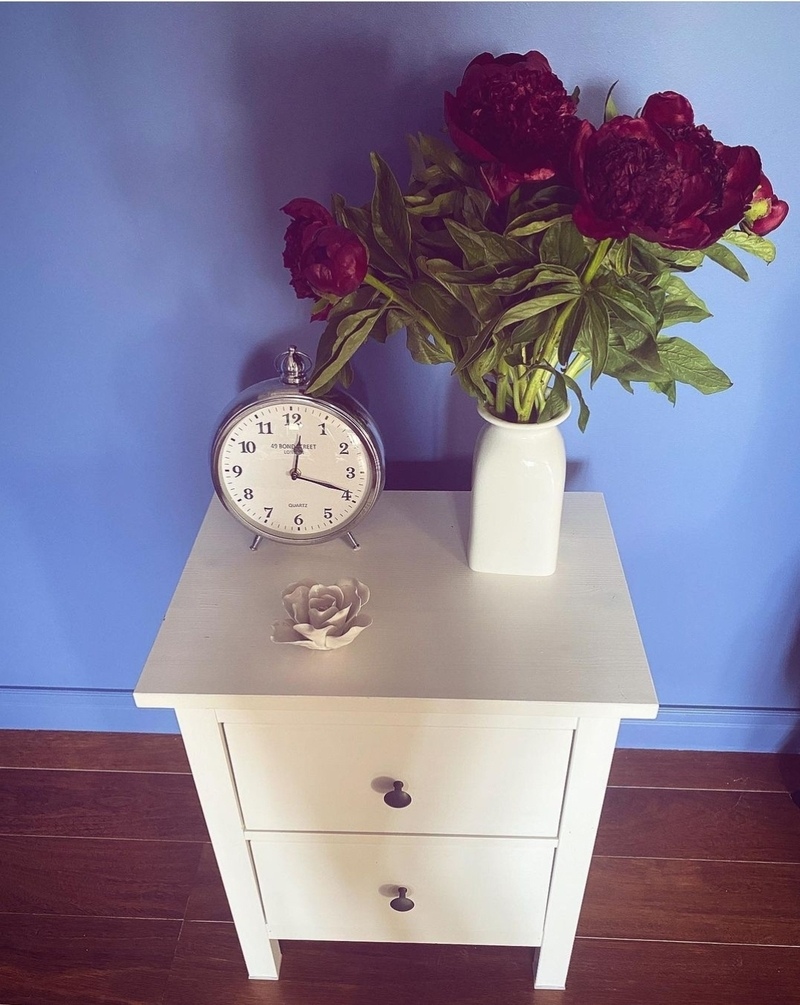 В квартире актрисы появились синие стены