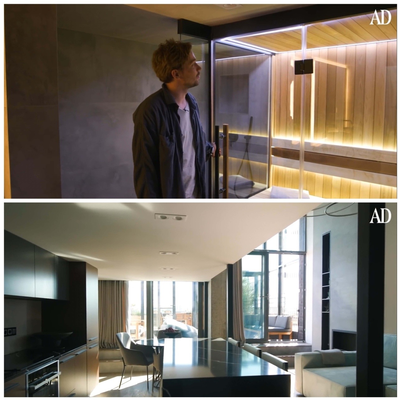 Актер захотел сделать сауну в ванной комнате