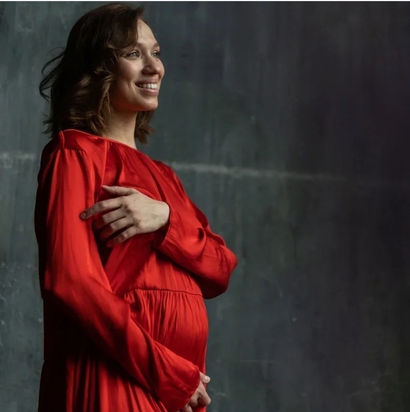 На днях актриса стала мамой во второй раз. На свет появилась малышка Александра