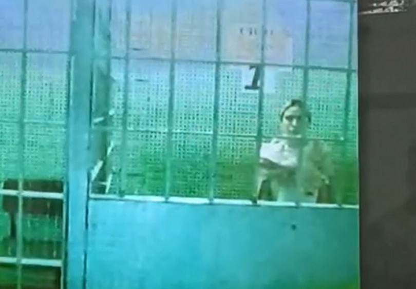 Валерия Баширова во время рассмотрения жалобы