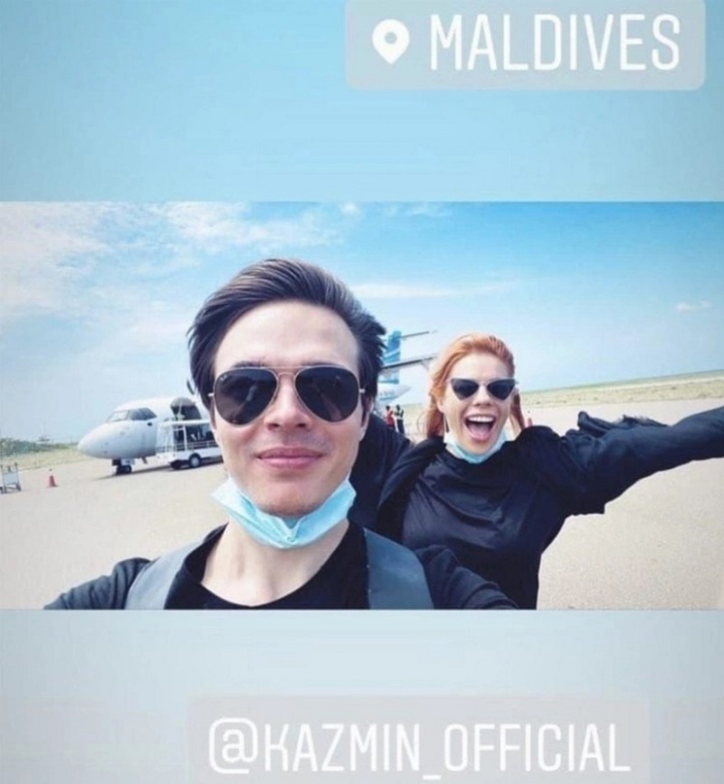 Анастасия Стоцкая и Александр Казьмин