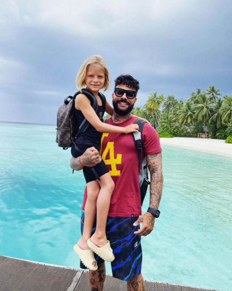 Тимати с дочерью