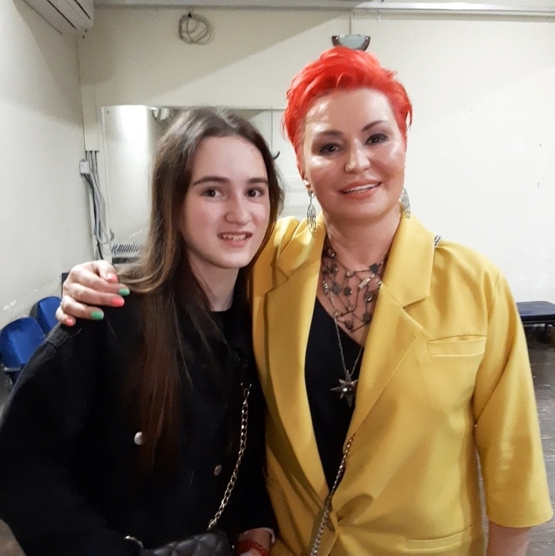 Кая Лель с дочерью Эмилией