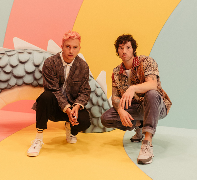 Тайлер Джозеф и Джош Дан – участники дуэта twenty one pilots