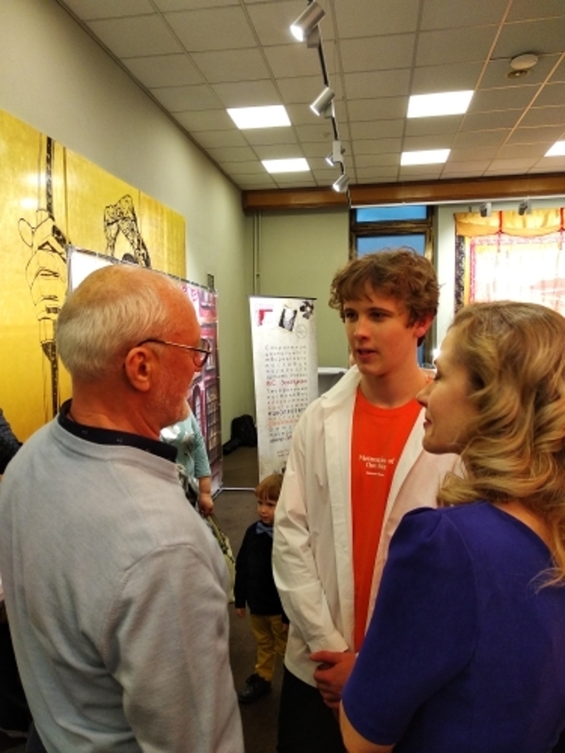 Иван с мамой Ириной Линдт и актером Юрием Беляевым