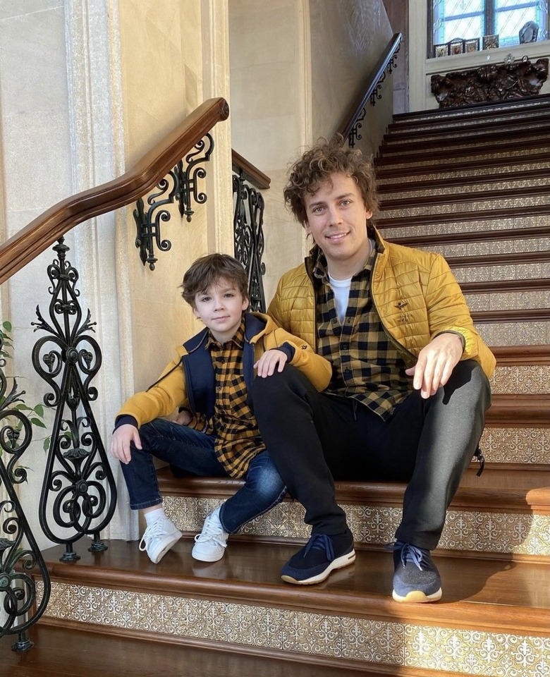 Максим Галкин с сыном Гарри