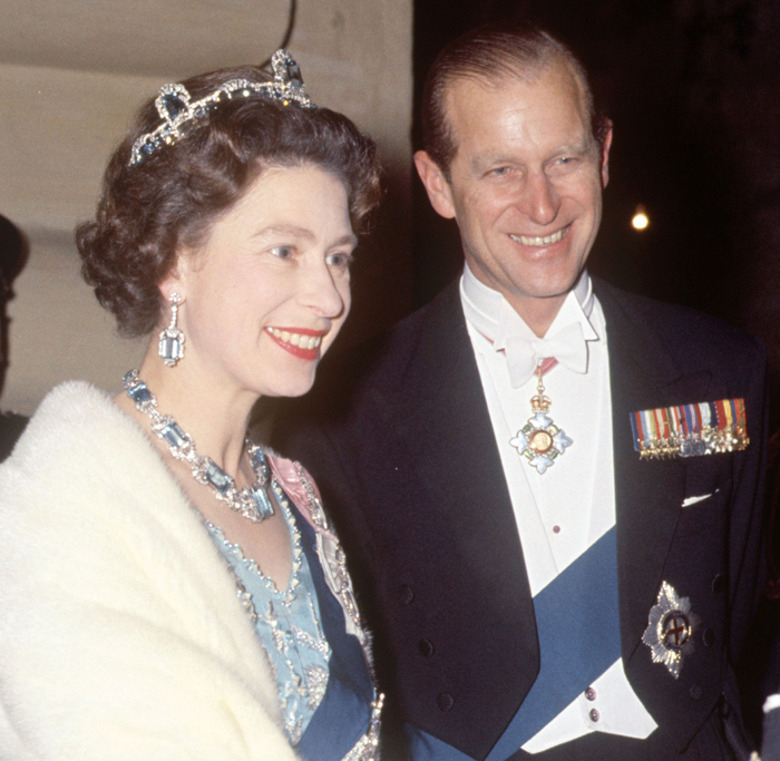Елизавета II со своим любимым мужем Филиппом