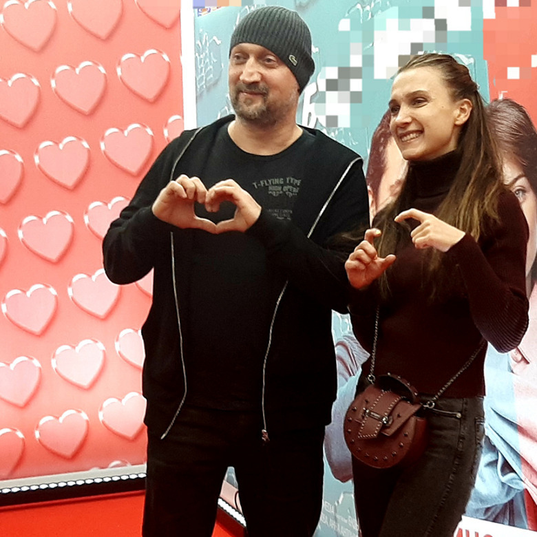 Гоша Куценко с дочерью Полиной