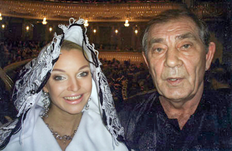 Борис Праздников и Анастасия Волочкова