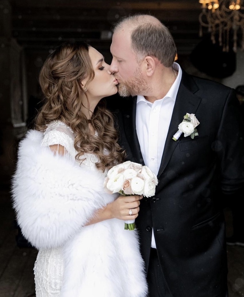 Первое фото со свадьбы шеф-повара