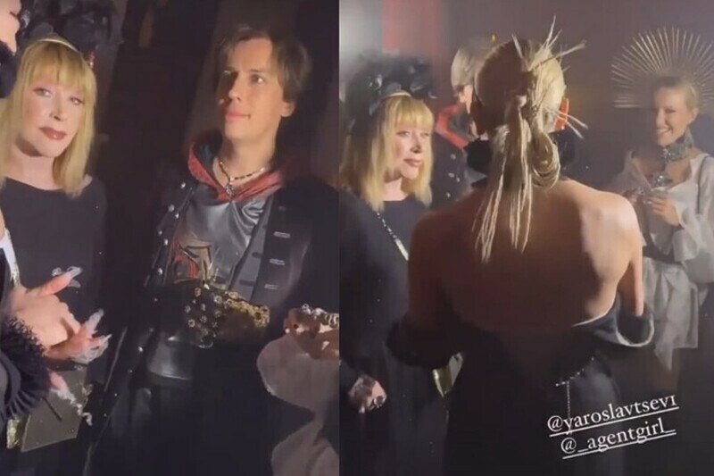 Пугачева и Галкин тоже оделись в соответствии с дресс-кодом вечеринки