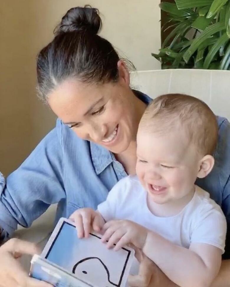 Меган Маркл с сыном Арчи