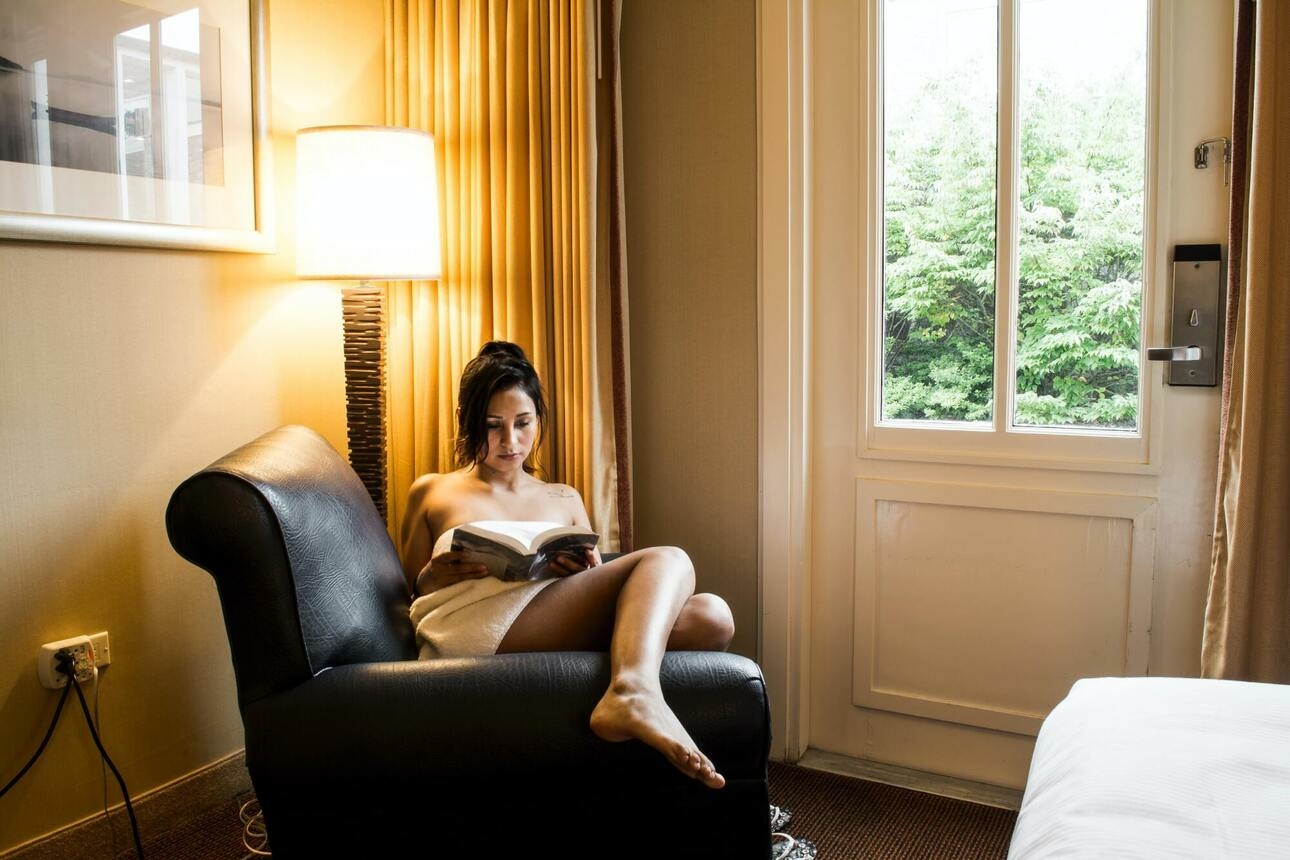 После душа мышцы придут в норму