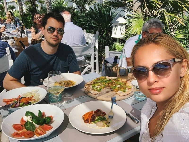 Янина с мужем Александром