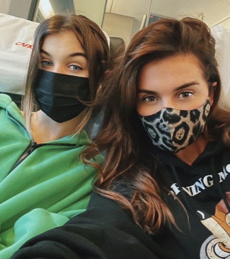 Анна Седокова со старшей дочерью Алиной