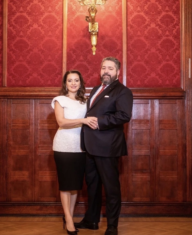 Георгий Романов и Ребекка Беттарини