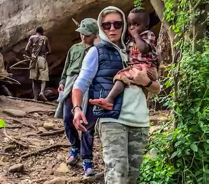 Диана Арбенина в Танзании