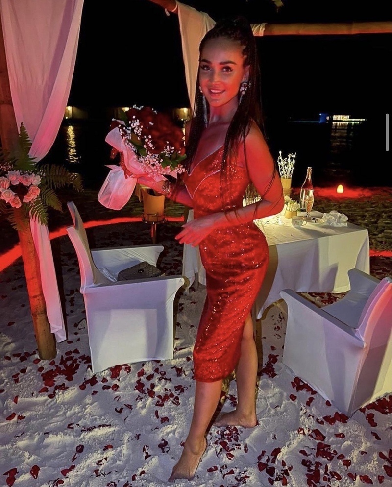 Ольга Бузова на романтическом ужине с Давидом Манукяном