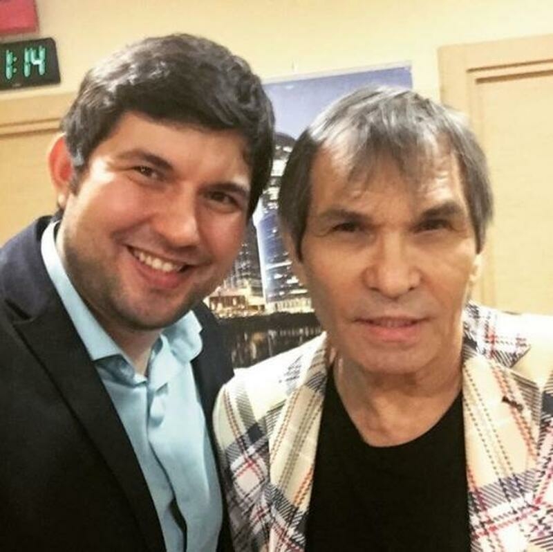 Бари Алибасов-младший с отцом