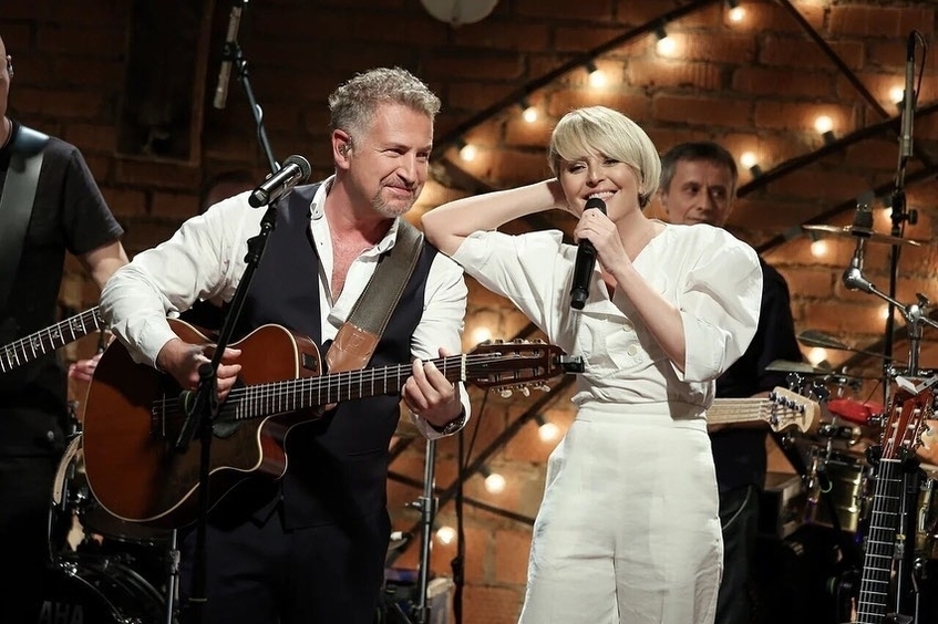 Леонид Агутин и Анжелика Варум