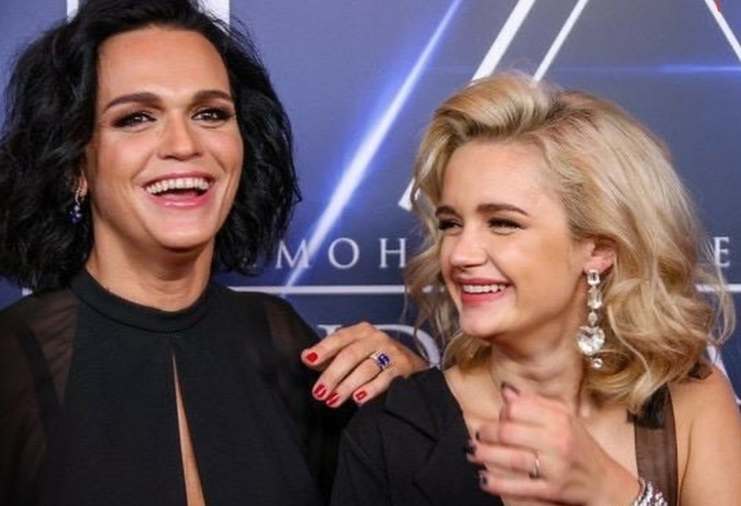 Слава с дочерью Александрой Морозовой