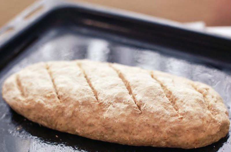 Бездрожжевой хлеб