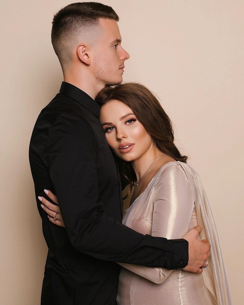 Арсений Шульгин с женой