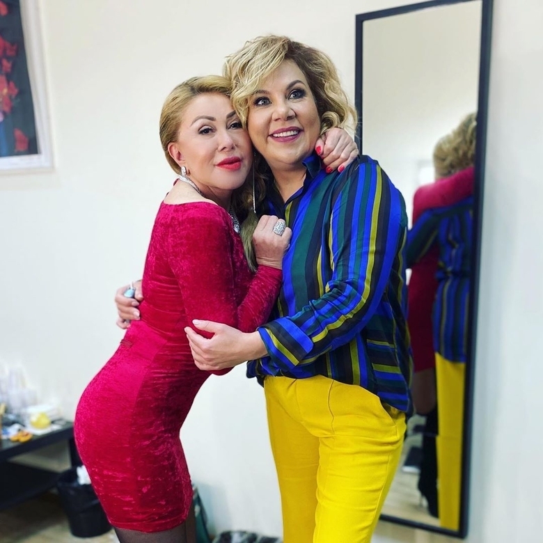 Любовь Успенская и Марина Федункив