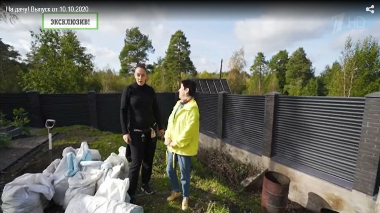 Елена Ваенга на своей даче