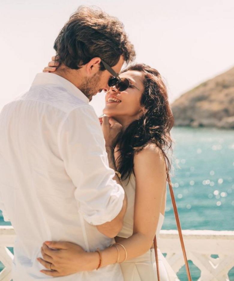 Сати Казанова с мужем