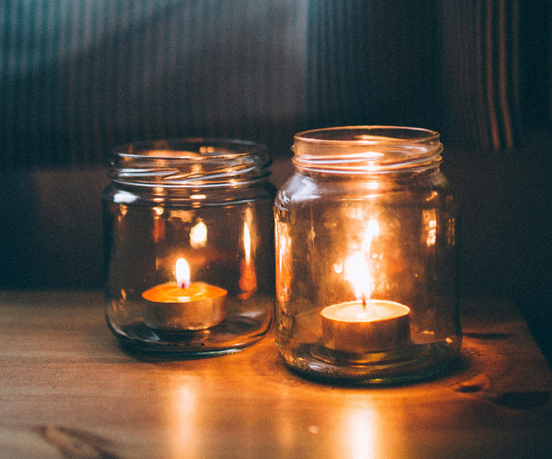 Вечер при свечах - чем не повод расслабиться