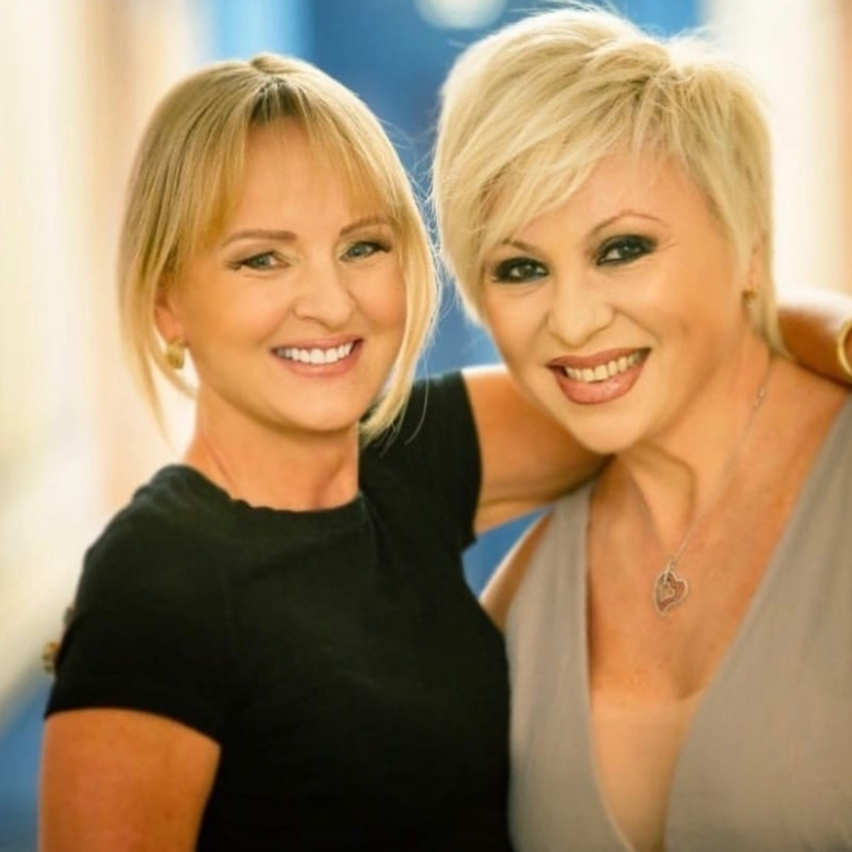 Светлана Лазарева и Валентина Легкоступова