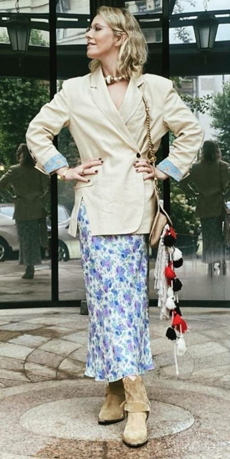 Ксения Собчак: классика неформального шика