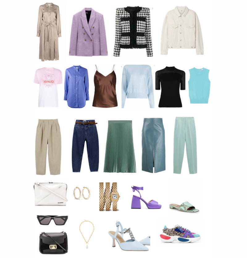 Пример базового гардероба