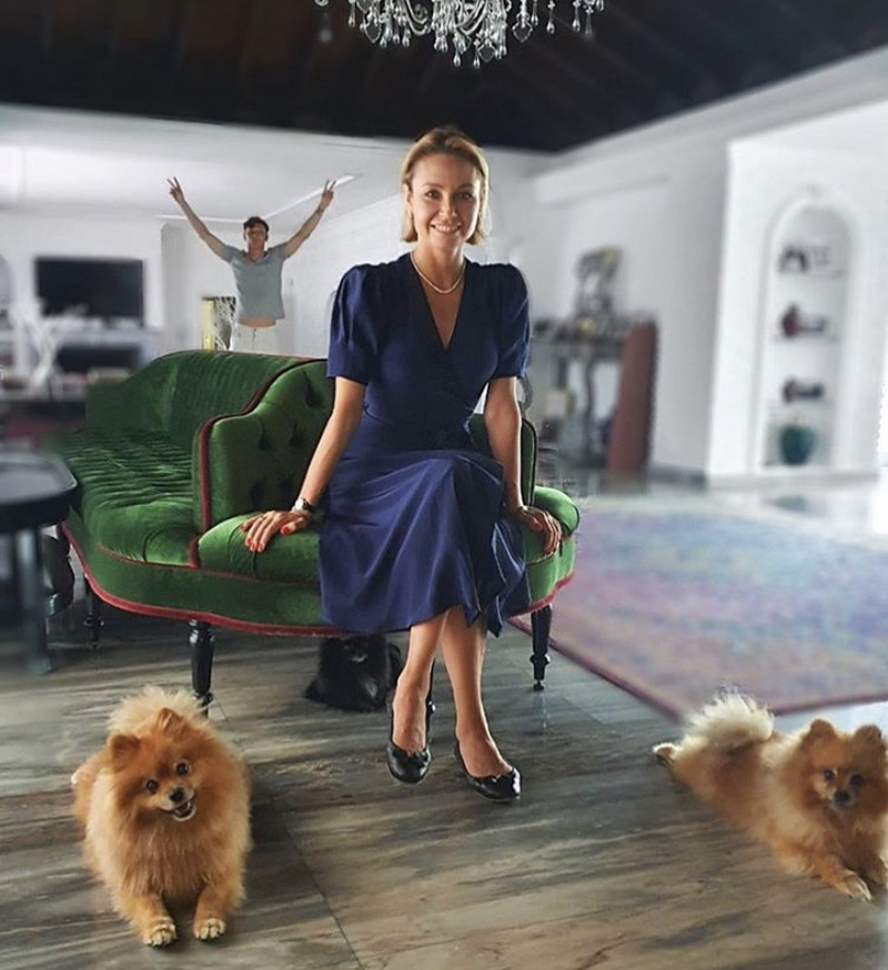 У Утяшевой и Воли уже живут два рыжих шпица