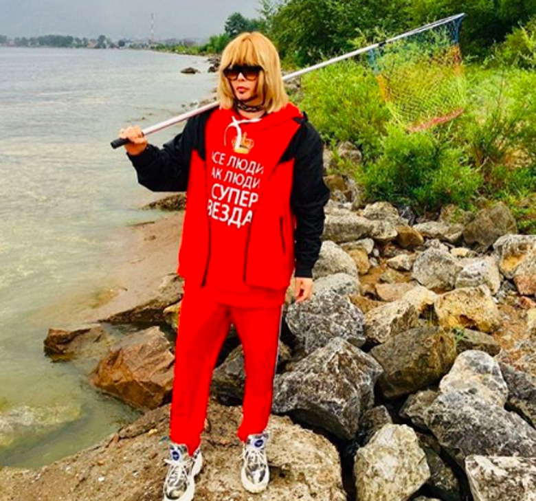 Сергей Зверев на свой день рождения убежал на Байкал