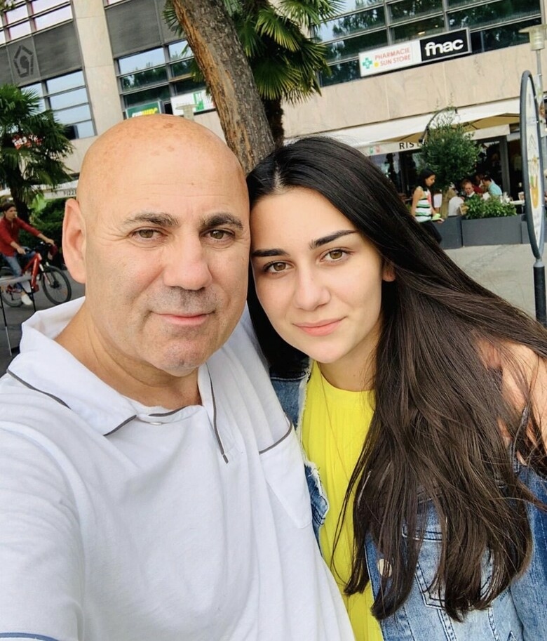 Иосиф Пригожин с дочерью Лизой