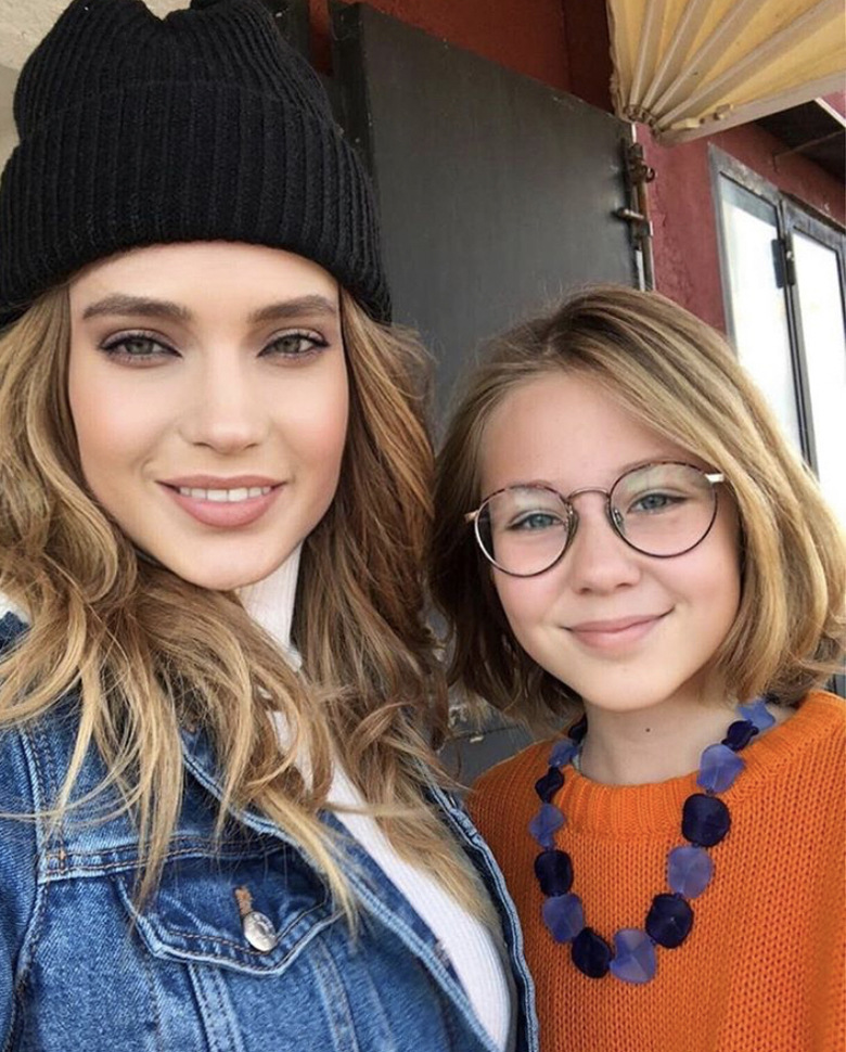 Глюк’oZа с дочерью Лидой