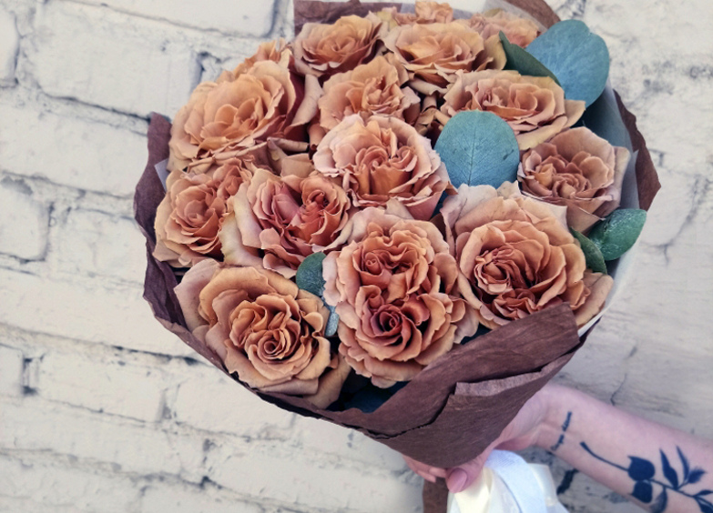 Розы сорта Тоффи